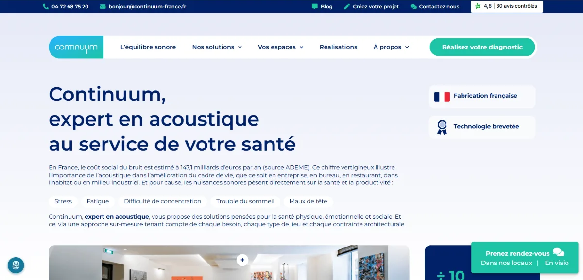Site de Continuum