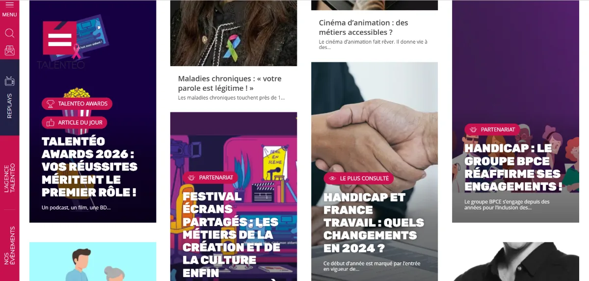 Site de Talentéo